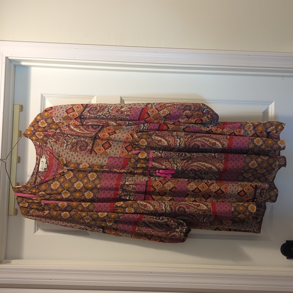 Molly Bracken Multicolor Bohemian Dress
